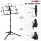 5Core Music Stand For Sheet Music Portable Tripod Adjustable Folding Note Holder BLACK-1