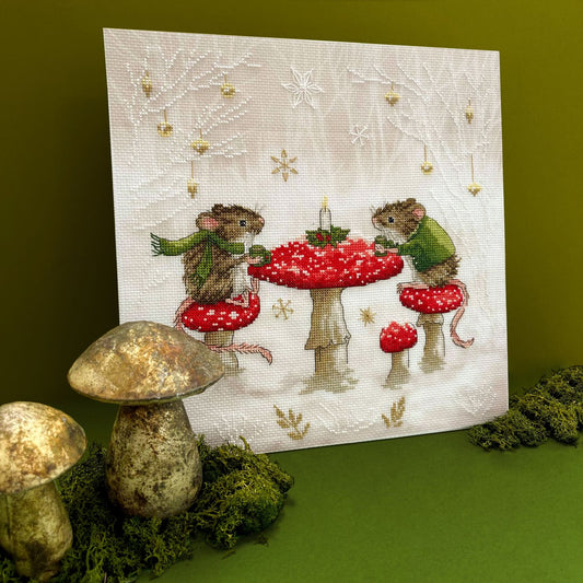 Toadstool Treats XSS26 Counted Cross Stitch Kit-0