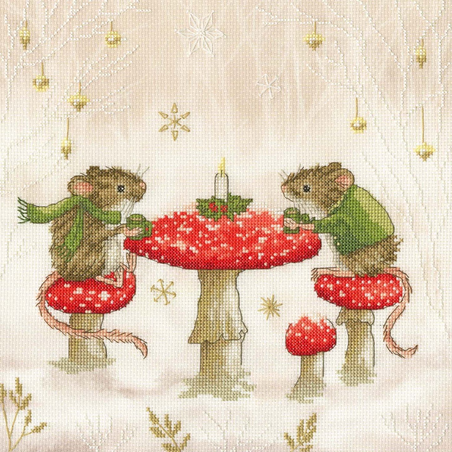 Toadstool Treats XSS26 Counted Cross Stitch Kit-2