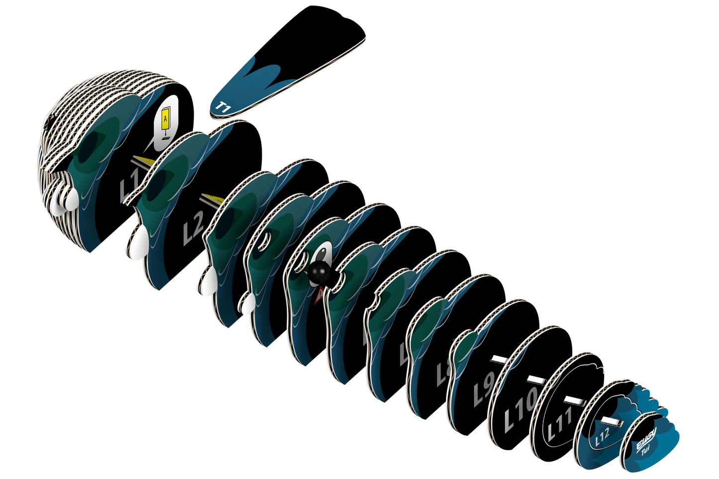 EUGY Tui 3D Puzzle-2