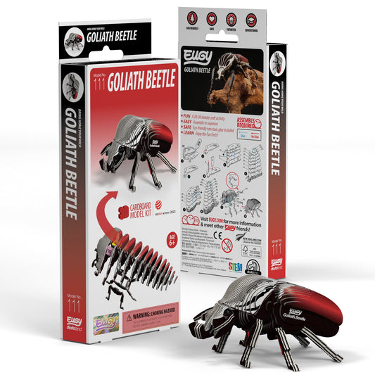 EUGY Goliath Beetle 3D Puzzle-0