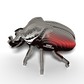 EUGY Goliath Beetle 3D Puzzle-3